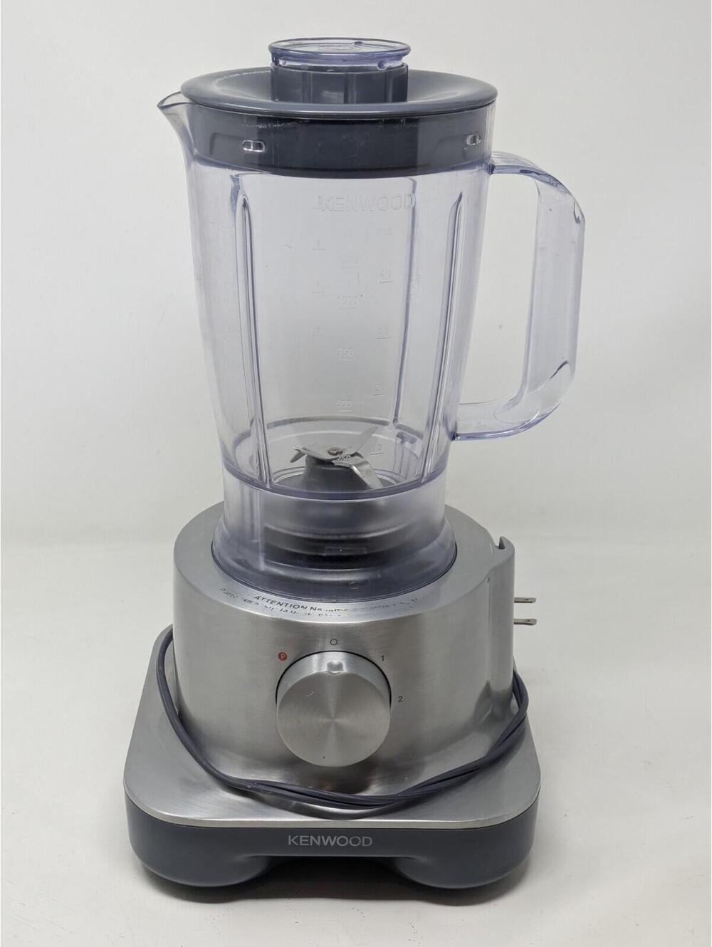 Genuine Kenwood (FPM250) Gray Countertop Blender with Motor, Blade & Lid